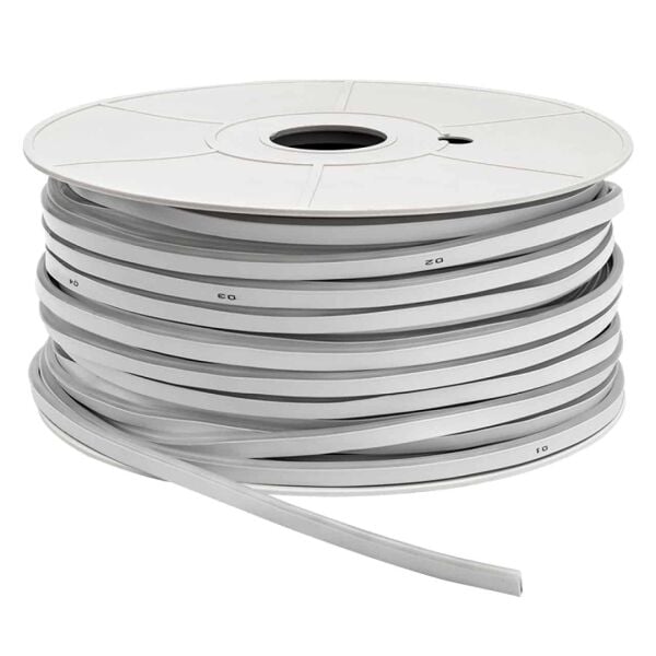 Neon Şerit Led 12 Volt Beyaz 50 Metre