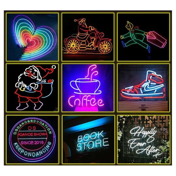 BRL Neon Şerit Led 12 Volt Pembe