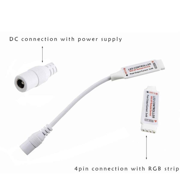 RGB Led Kontrol Kumandası RF