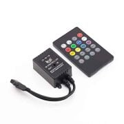 Müzik ve Sese Duyarlı RGB Led Kontrol Kumandası