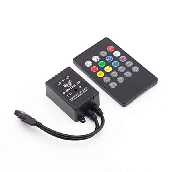 Müzik ve Sese Duyarlı RGB Led Kontrol Kumandası