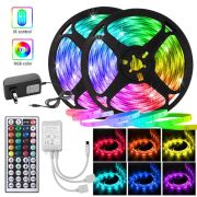Superb RGB Renkli Şerit Led Işık 44 Tuş Kumandalı 5 Metre