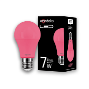 Wondeks Led Ampul 7 Watt Pembe e27