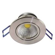 Noas Sıva Altı Cob Led Krom Spot Gün Işığı 5 Watt