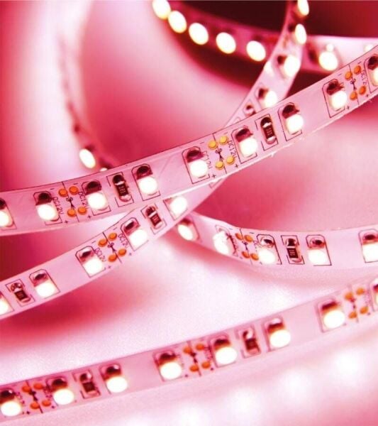 Şerit Led 4040 60 Ledli Dış Mekan 5 Metre 12 Volt - Kırmızı