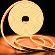 Neon Şerit Led Işık 12v 5 Metre - Turuncu