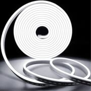 Neon Şerit Led Işık 12v 5 Metre - Beyaz