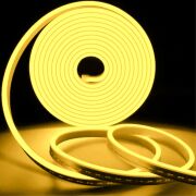 Neon Şerit Led Işık 12v 10 Metre - Sarı
