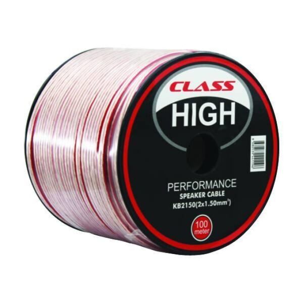 Class Kb2150 Kaliteli Elektrik ve Hoparlör Kablosu 2 x 1.5 mm
