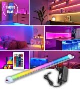 1 Metre Opak RGB 16 Renk Kumandalı Çubuk Şerit Led Renk Değiştiren Led Işık SB-6540