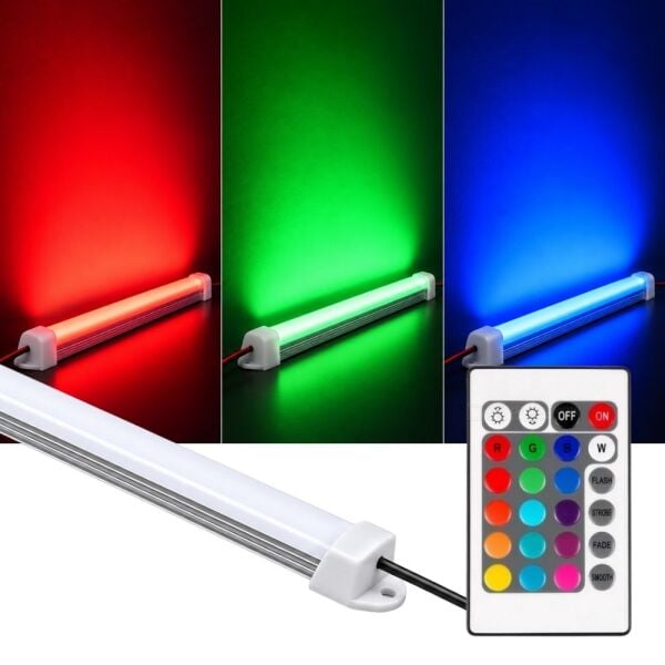 RGB Çubuk Bar LED Seti 16 Renk Kumandalı Renk Değiştiren LED Işık Dekoratif Aydınlatma SB-6540