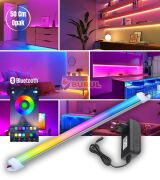 50 Cm Opak 256 Renk Bluetooth Kontrol RGB Çubuk Şerit Led Renk Değiştiren Led Işık SB-6543