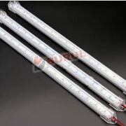 SB-6550 - 2 Adet Alüminyum Kasa Çubuk Led 12 Volt Beyaz Işık 100 Cm Şeffaf Karavan Tekne Otomobil