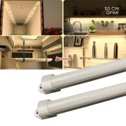 SB-6550 - 2 Adet Alüminyum Kasa Çubuk Led 12 Volt Gün Işığı 50 Cm Opak Karavan Tekne Otomobil