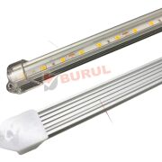 SB-6550 - 2 Adet Alüminyum Kasa Çubuk Led 12 Volt Gün Işığı 100 Cm Opak Karavan Tekne Otomobil