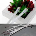 SB-6553 2 Adet 50 Cm 220v Şeffaf Çubuk Bar Led Gün Işığı ve Butonlu Fiş