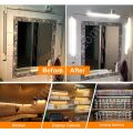 SB-6553 2 Adet 50 Cm 220v Şeffaf Çubuk Bar Led Kırmızı Işık ve Butonlu Fiş