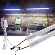 SB-6553 2 Adet 100 Cm 220v Opak Çubuk Bar Led Beyaz Işık ve Butonlu Fiş