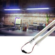 SB-6554 2 Adet 50 Cm 220v Şeffaf Çubuk Bar Led Beyaz Işık