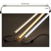 SB-6554 2 Adet 50 Cm 220v Opak Çubuk Bar Led Gün Işığı