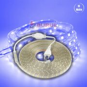10 Metre Hortum Led Mavi Işık Dış Mekan Fişli SB-6539
