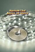 30 Metre Hortum Led Beyaz Işık Dış Mekan Fişli SB-6539