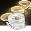 SB-6509 2 Metre Gün ışığı Neon Led Şerit Dış Mekan Silikonlu Esnek Dekoratif Aydınlatma 220v Fişli