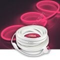 SB-6509 2 Metre Pembe Işık Neon Led Şerit Dış Mekan Silikonlu Esnek Dekoratif Aydınlatma 220v Fişli