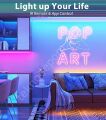 2.5 Metre Kırmızı Işık Esnek Neon Led Şerit Butonlu Dekoratif Aydınlatma Seti SB-6536