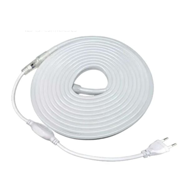 Yeşil Neon Şerit Led Fişli 220v Esnek Dış Mekan, Bahçe, Açık Alan Dekoratif Aydınlatma