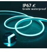 2.5 Metre Kırmızı Işık Esnek Neon Led Şerit Dimmer Kumandalı Dekoratif Aydınlatma Seti SB-6538