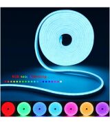 5 Metre 16 Renk Kumandalı Renk Değiştiren RGB Neon Led Şerit Işık Seti SB-6560