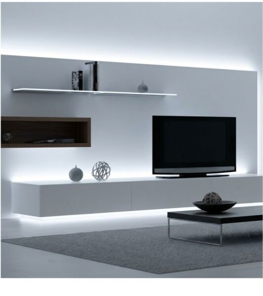 5 Metre Şerit Led Işık Dimmer Kumandalı Mutfak Tezgah Çalışma Masası Raf Işık Beyaz