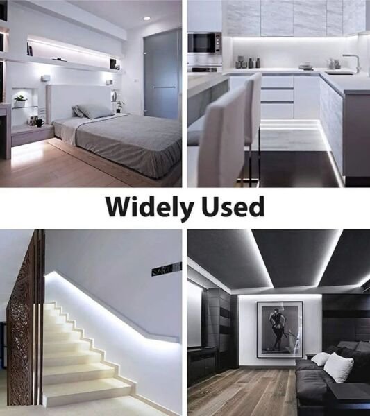 5 Metre Şerit Led Işık Dimmer Kumandalı Mutfak Tezgah Çalışma Masası Raf Işık Beyaz