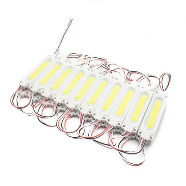 2w Cob Gün Işığı Reklamcı Modül Led Parmak Led Lamba 12 Volt 20 Adet