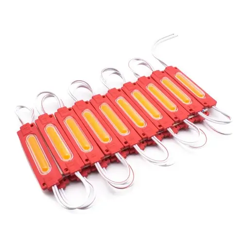 2w Cob Kırmızı Reklamcı Modül Led Parmak Led Lamba 12 Volt 20 Adet