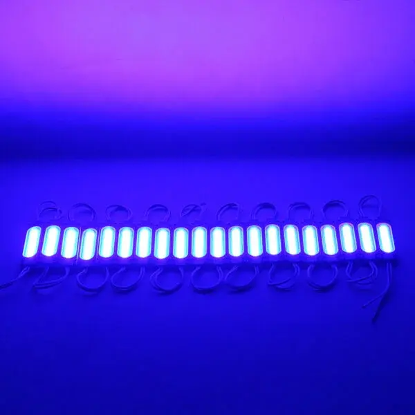 2w Cob Mavi Reklamcı Modül Led Parmak Led Lamba 12 Volt 20 Adet