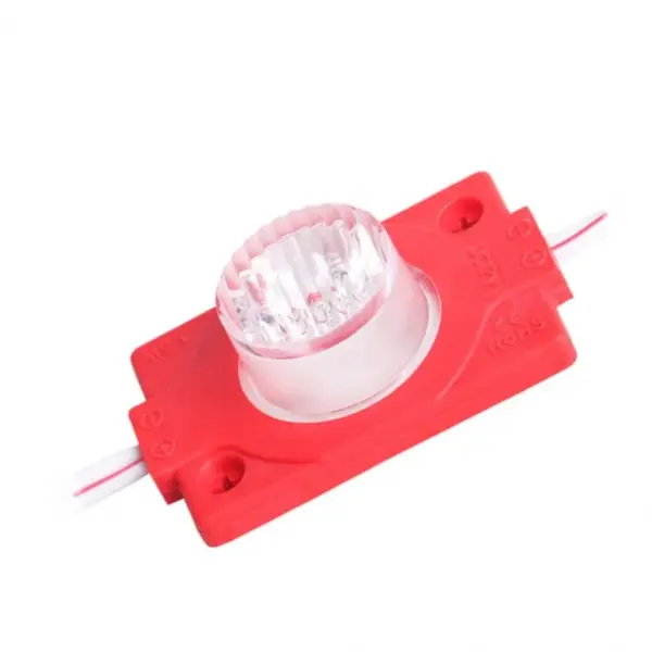 1.5w Dik Açı Mercekli Kırmızı Reklamcı Modül Led Parmak Led Lamba 12 Volt 20 Adet