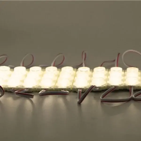 3w Dik Açı Mercekli Gün Işığı Reklamcı Modül Led Parmak Led Lamba 12 Volt 20 Adet