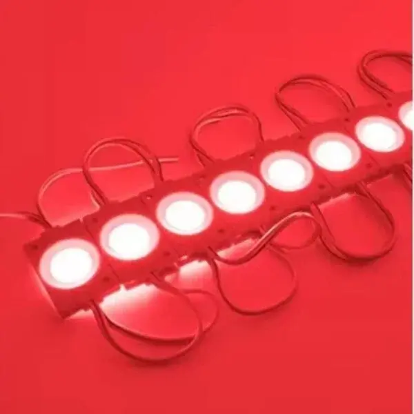 2.4w Kırmızı Reklamcı Modül Led Parmak Led Lamba 12 Volt 20 Adet