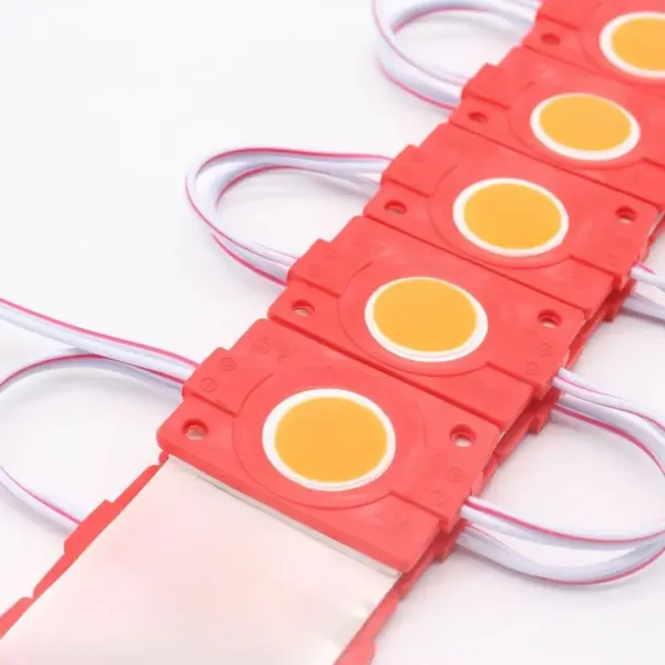 2.4w Kırmızı Reklamcı Modül Led Parmak Led Lamba 12 Volt 20 Adet