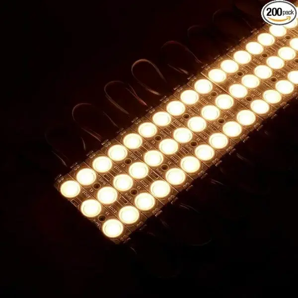 0.72w Gün Işığı Reklamcı Modül Led Parmak Led Lamba 12 Volt 20 Adet