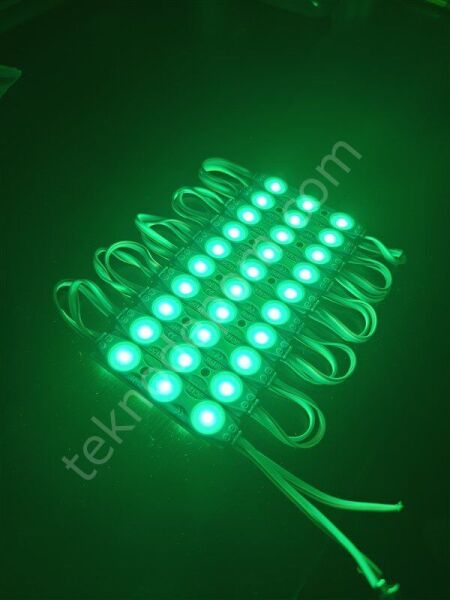 1.5w Yeşil Reklamcı Modül Led Parmak Led Lamba 12 Volt