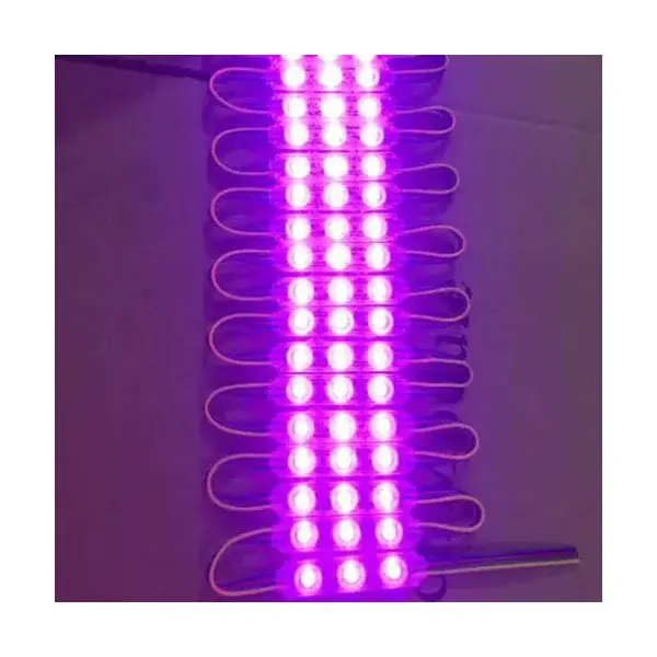 0.72w Pembe Reklamcı Modül Led Parmak Led Lamba 12 Volt 20 Adet