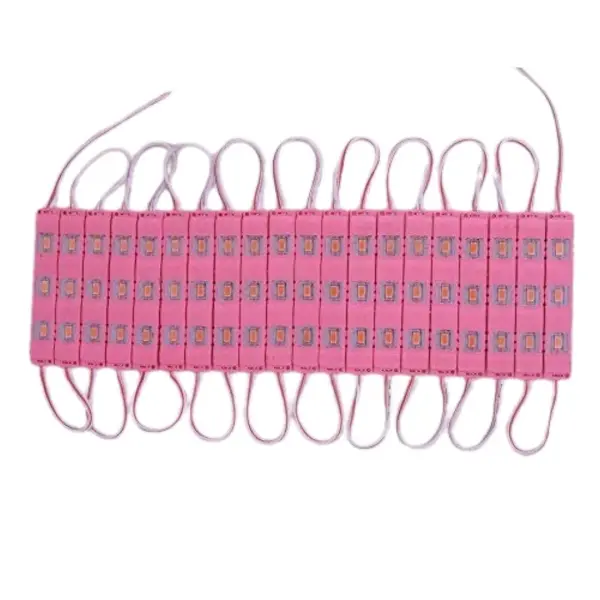 0.72w Pembe Reklamcı Modül Led Parmak Led Lamba 12 Volt 20 Adet