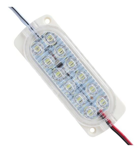 2.4w Mercekli Modül Led Beyaz Yanıp Sönen Animasyonlu 12 Volt