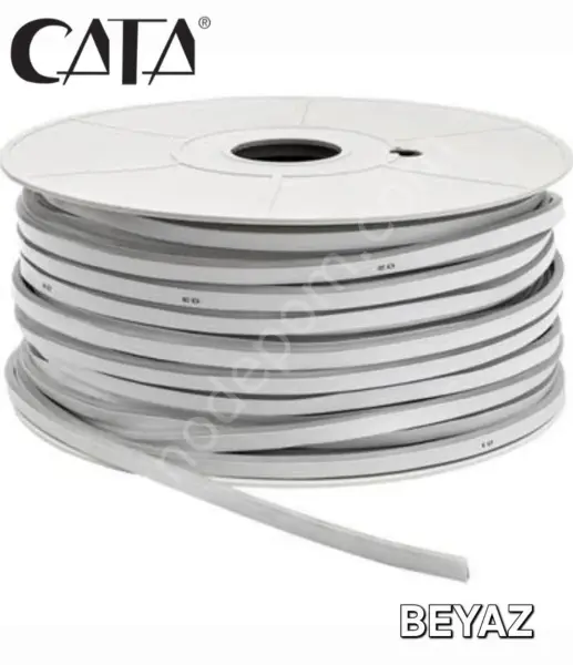 Cata Ct-4455 Beyaz Neon Led 12 Volt 50 Metre