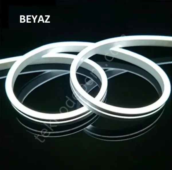 Cata Ct-4455 Beyaz Neon Led 12 Volt 50 Metre
