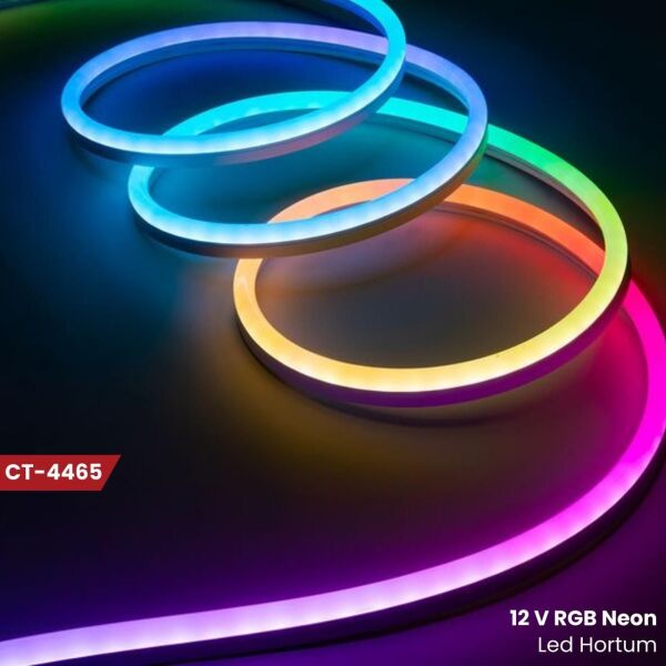 Cata Ct-4465 RGB Neon Led Şerit 12 Volt