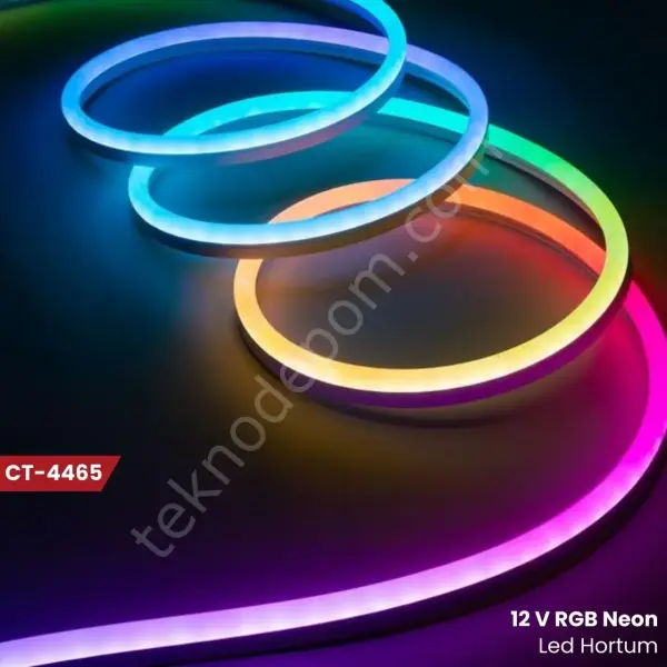 Cata Ct-4465 Neon Hortum Led RGB 12 Volt